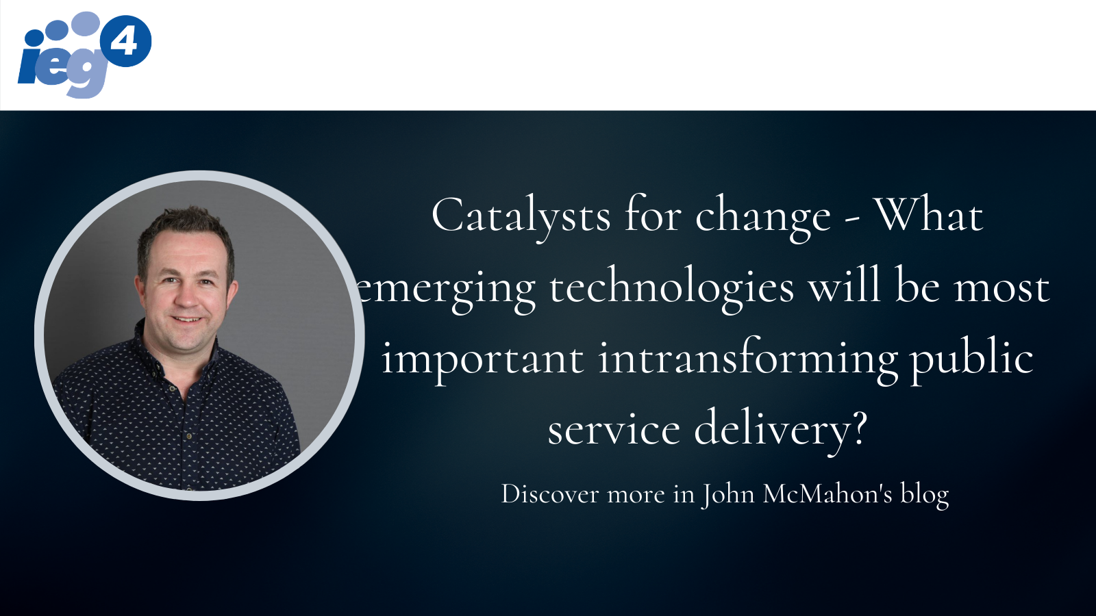 Catalysts for Change New Technologies Transforming Public Services
